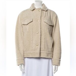 VINCE shearling jacket!